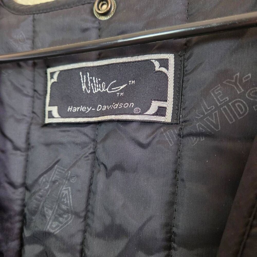 Harley-Davidson Willie G Snap In Quilted Vest Liner - Picture 2 of 8